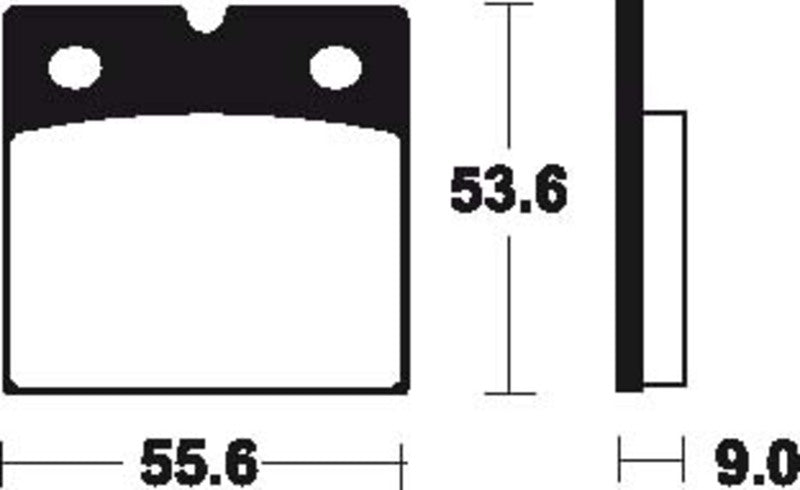 Tecnium Street Performance Sintered Metal Brake Pads - MF6 1022801