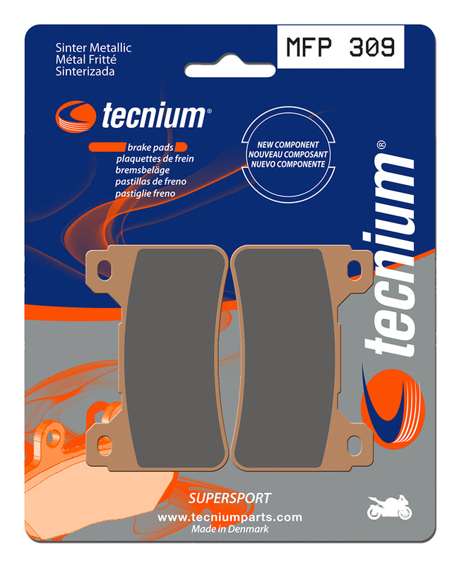 Tecnium Trail Performance Poussinets de frein en métal fritté - MFP339 1022829