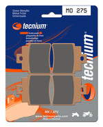 Tecnium MX / ATV Poussinets de frein en métal fritté - MO275 1022869