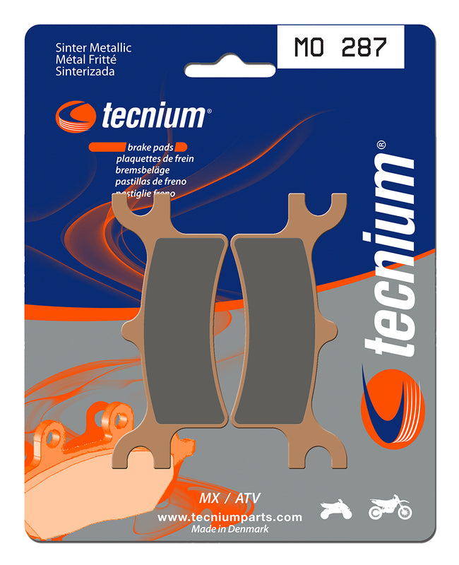 Tecnium MX / ATV Poussinets de frein en métal fritté - MO287 1022872