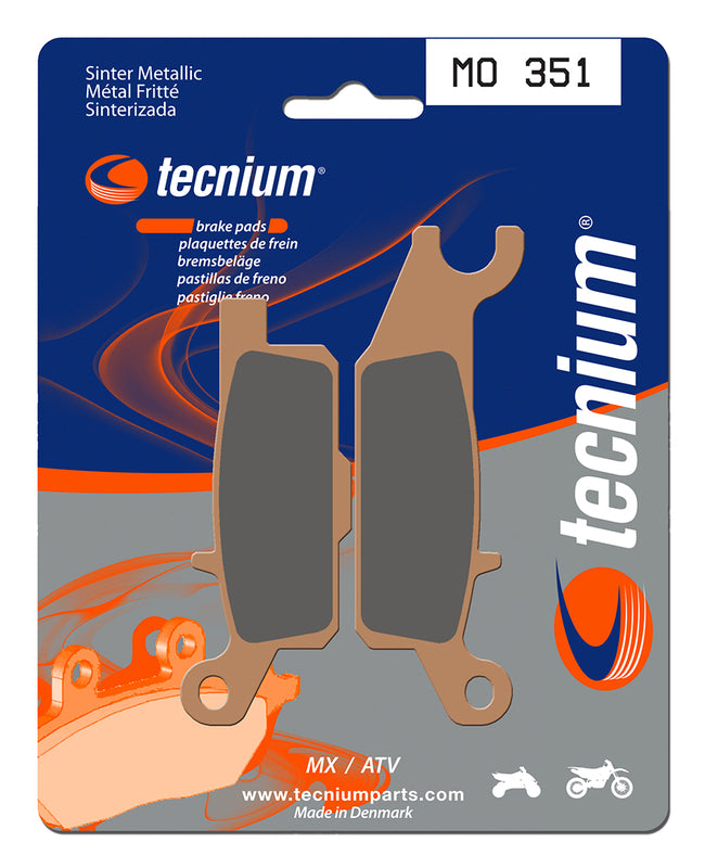 Tecnium MX / ATV Poussinets de frein en métal fritté - MO351 1022892