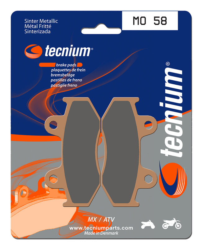 Tecnium MX / ATV Poussinets de frein en métal fritté - MO58 1022914