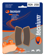 Tecnium MX/ATV Sintered Metal Brake Pads - MOA258 1022933