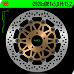 Ng disc de frein Round 166