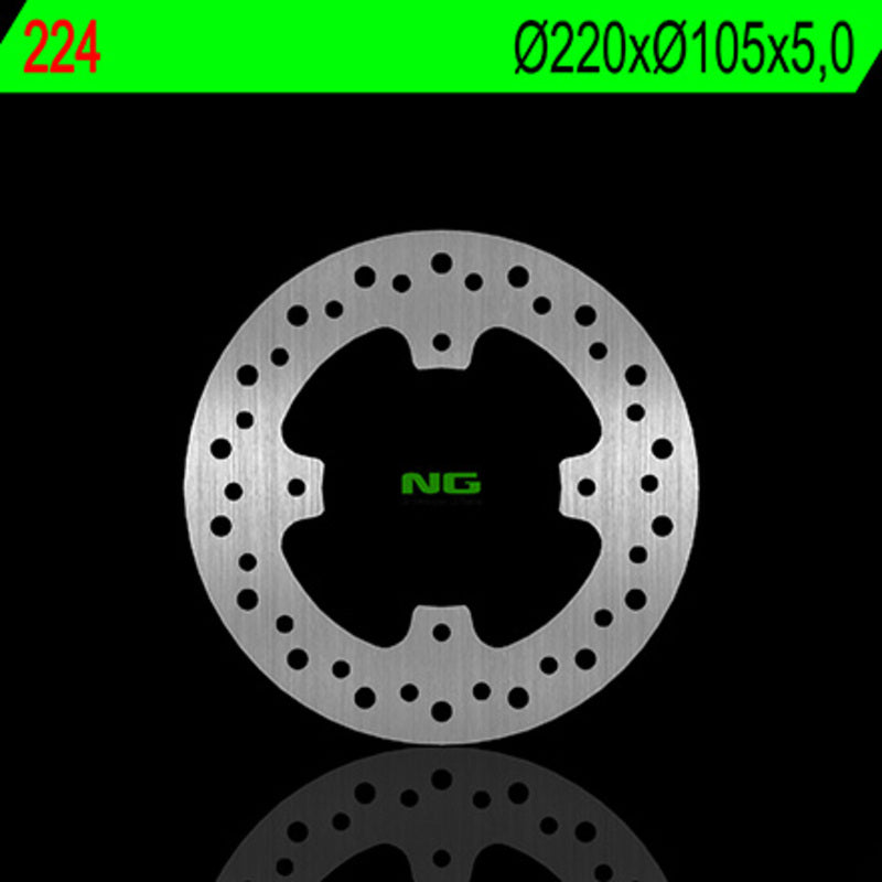 Ng brake disc round 224