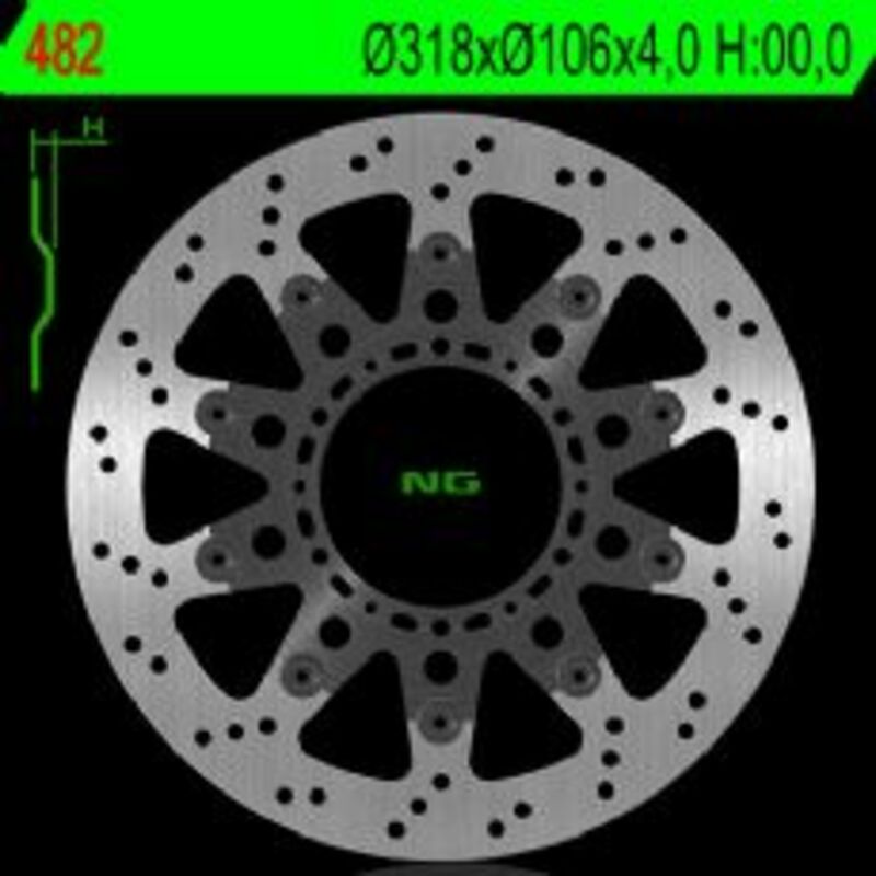 Ng disc de frein tour 482