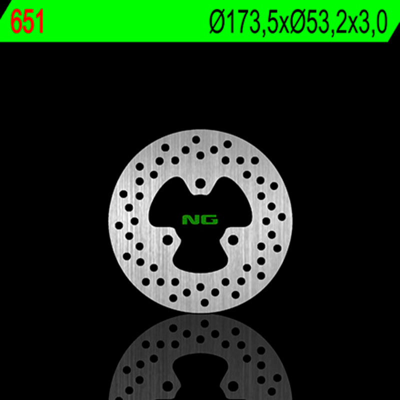 Ng Brake Disc Round 651