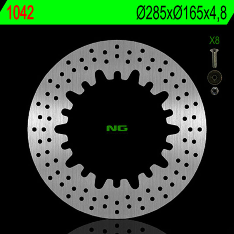 Ng brake disc round 1042