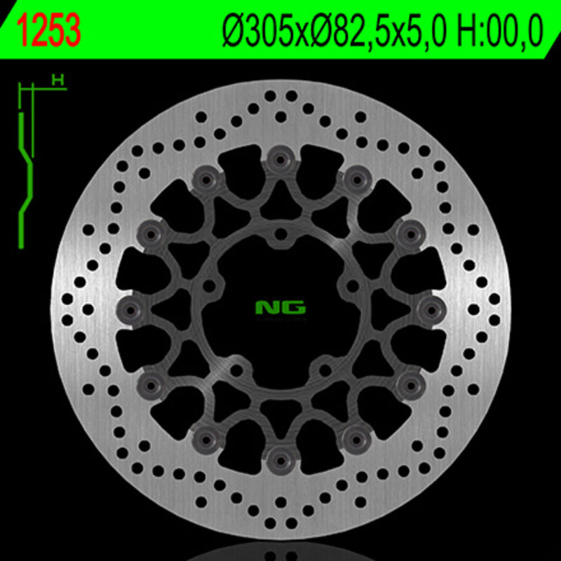 Ng disc de frein tour 1253