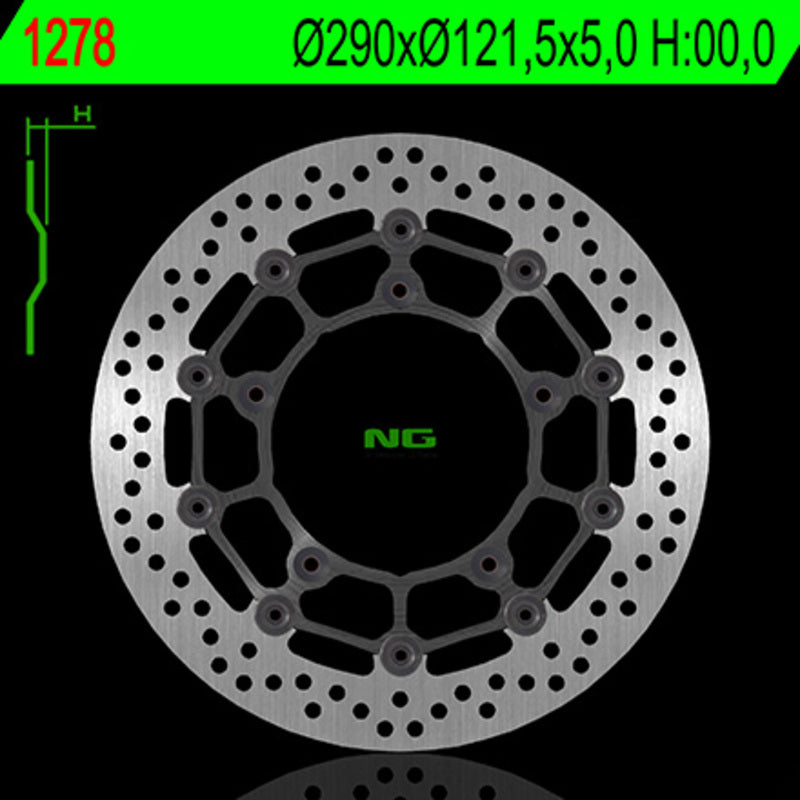 Ng disc de frein tour 1278