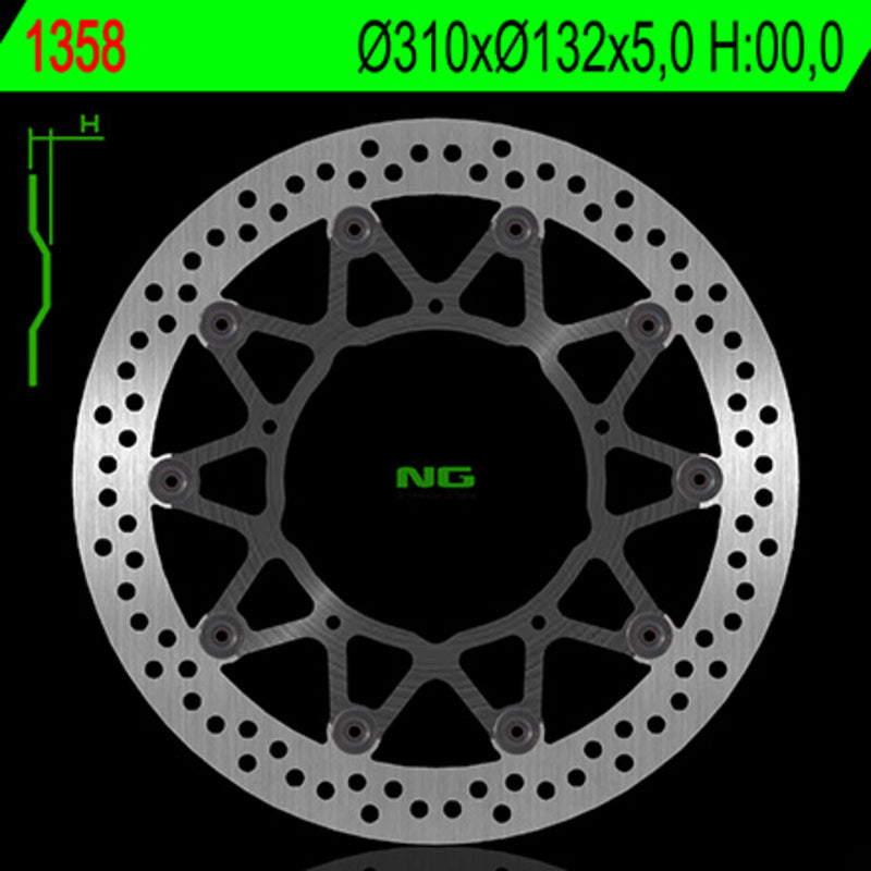 Ng disc de frein tour 1358