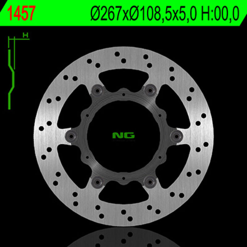 Ng disc de frein tour 1457