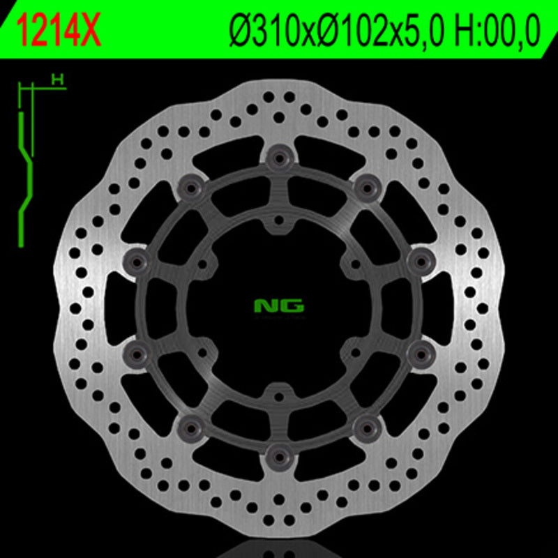 NG Frein Disc Wave 1214X