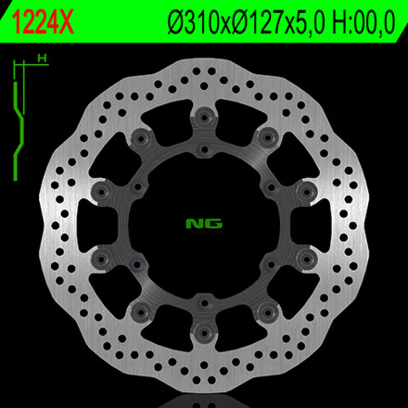 NG WAVE DISC DISC 1224X