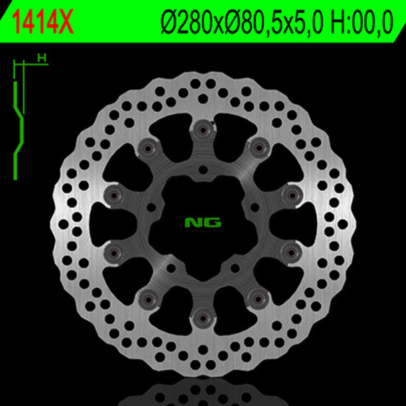 Ng Frein Disc Wave 1414X