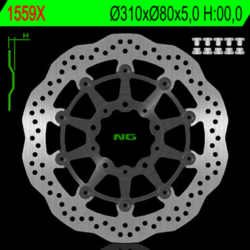 Ng Frein Disc Wave 1559X