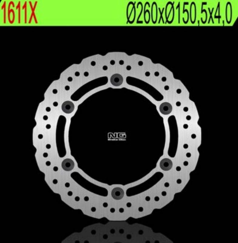 NG BRAKE DISC WAVE 1611X