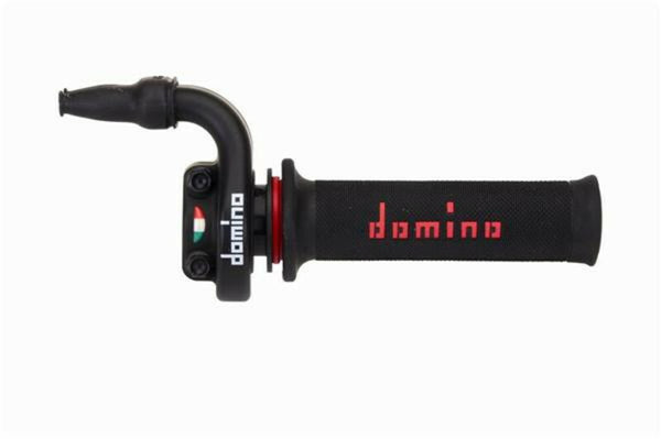 4t Domino Black / Red Quick Pull Road Handle 3357.03-02