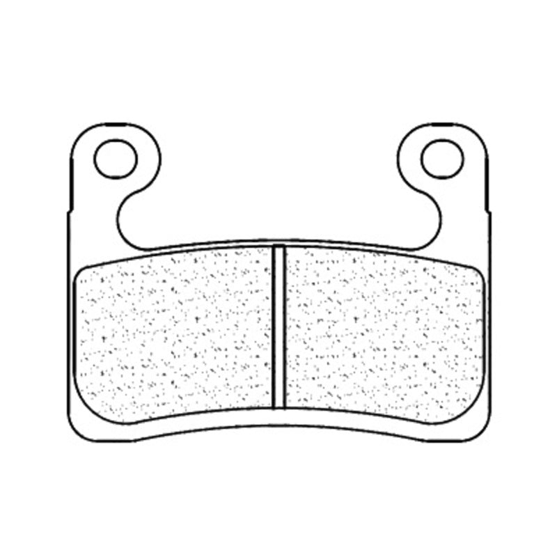 CL FREINS Plaquettes de frein en métal fritté de rue - 1257A3+ 1257A3+ 