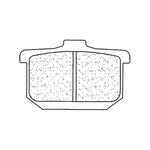 CL BRAKES Plaquettes de frein en métal fritté pour la rue - 2285A3+ 2285A3+ 