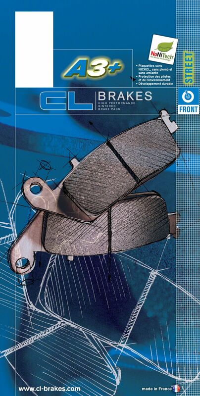 CL BRAKES Street Sintered Metal Brake pads - 2300A3+ 2300A3+