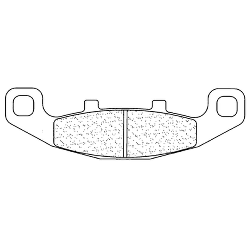 Plaquettes de frein en métal fritté CL BRAKES Street - 2304S4 2304S4 