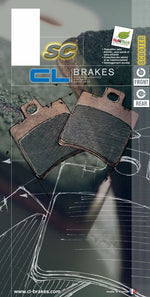 CL BRAKES Scooter Sintered Metal Brake pads - 3034SC 3034SC 