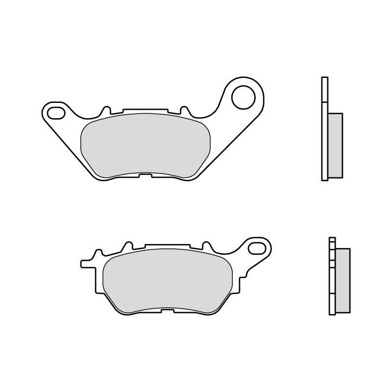 BREMBO Street Carbon Ceramic Brake pads - 07YA53CC 07YA53CC