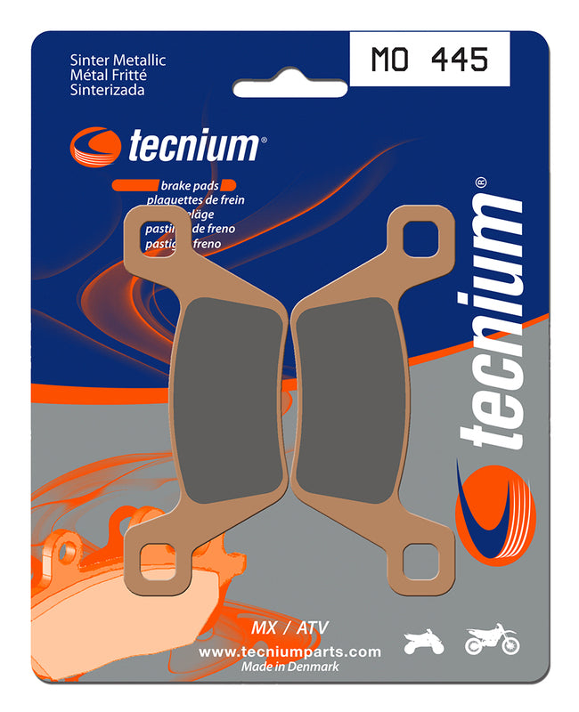 Tecnium MX / ATV Poussinets de frein en métal fritté - MO445 1043803