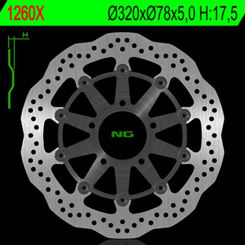 NG WAVE DISC DISC 1260XG