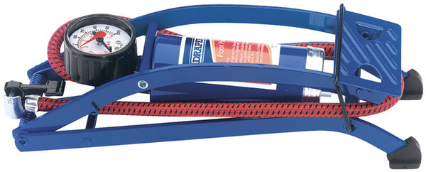 DRAPER FOOT PUMP WITH PRESURE GAUGE 14172.0