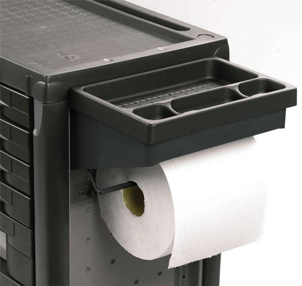 Accessoires d'armoire à rouleaux d'assistance: Répartition du support de rouleau d'étagère et de papier.A5-1GXL