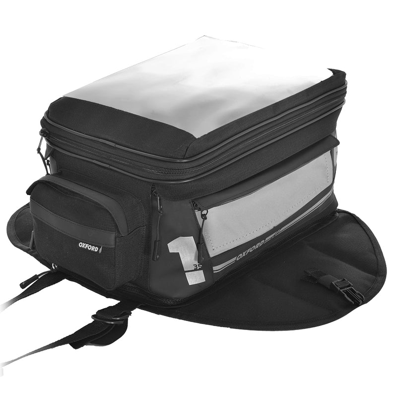 Oxford F1 Small Magnetic Tank Sac Black 35L OL442