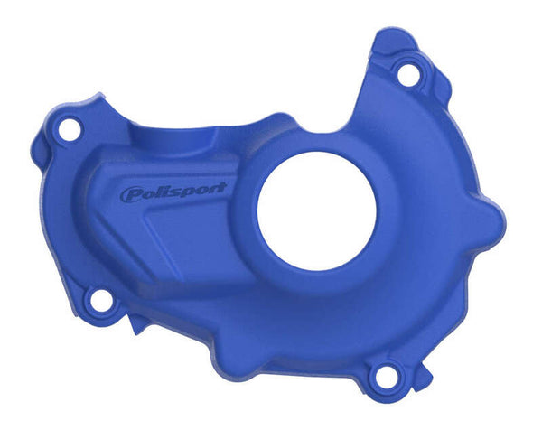 Police Port Ignition Cover Protection Blue Yamaha YZ450F 8460700002