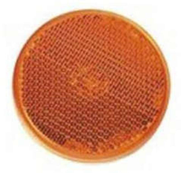 V pièces Ø55 mm Round Reflector Orange - avec bande 11752