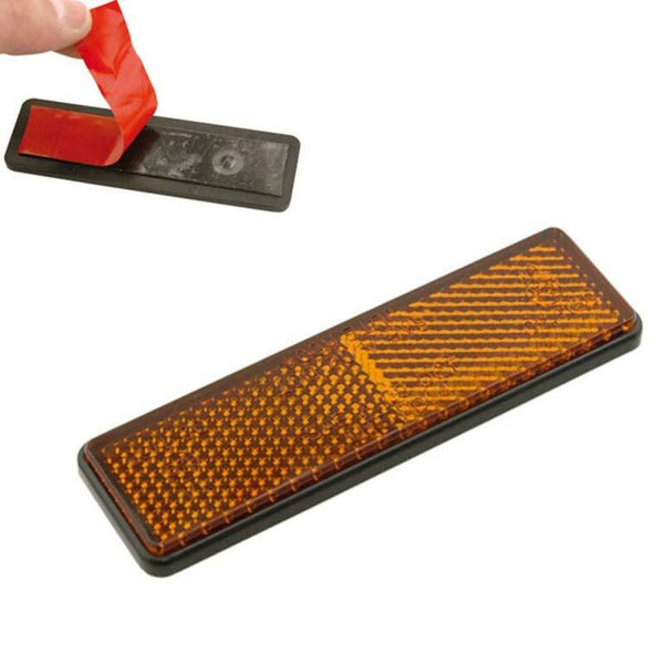 V Parts 91x21 Rectangular Reflector Orange - avec bande 11751