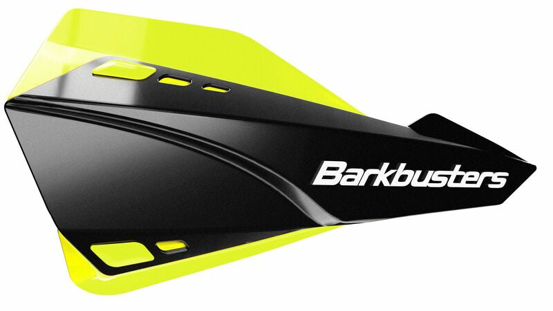 BARKBUSTERS Sabre Handguard Set Universal Mount Black/Yellow HiViz SAB-1BK-02-YH