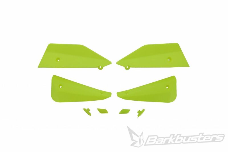 Barkbusters Sabre Deflector Set Jaune Hi-Viz B-084-YH