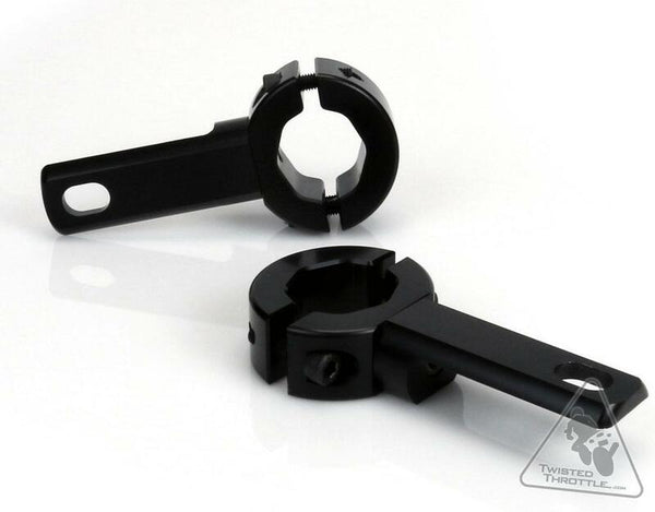Denali Light bracket for frame & crash bows Ø21-29 mm-Black LAH.10300.b