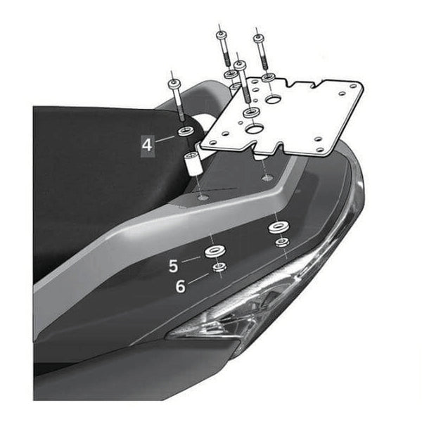 Ensemble d'adaptation maître de Shad Top - Daelim D0S310ST