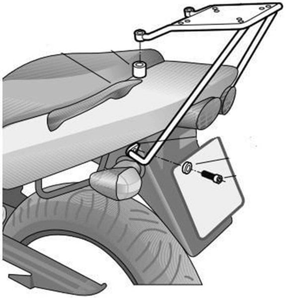 Shad top master fitting set - kawasaki k0zr71st