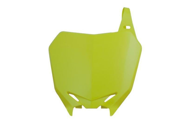 Racetech Front Number Plate jaune Suzuki RM-Z250 / 450 R-trmzgi0008