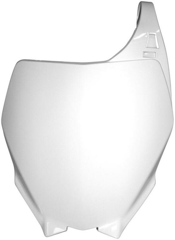 Racetech avant plaque d'immatriculation blanc yamaha r-tbyz0bn0006