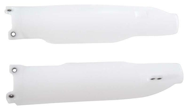 Racetech Fork Guards - White R -PSKXFBN0006