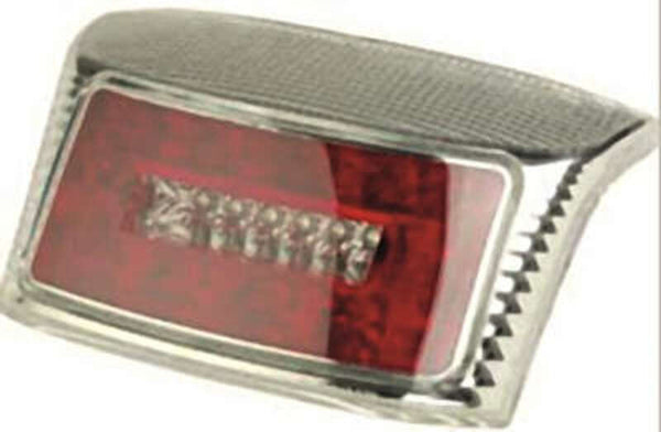 V pièces arrière lumière arrière r8 Type LED chromé MBK / YAMAHA 6F1B1R0S2B