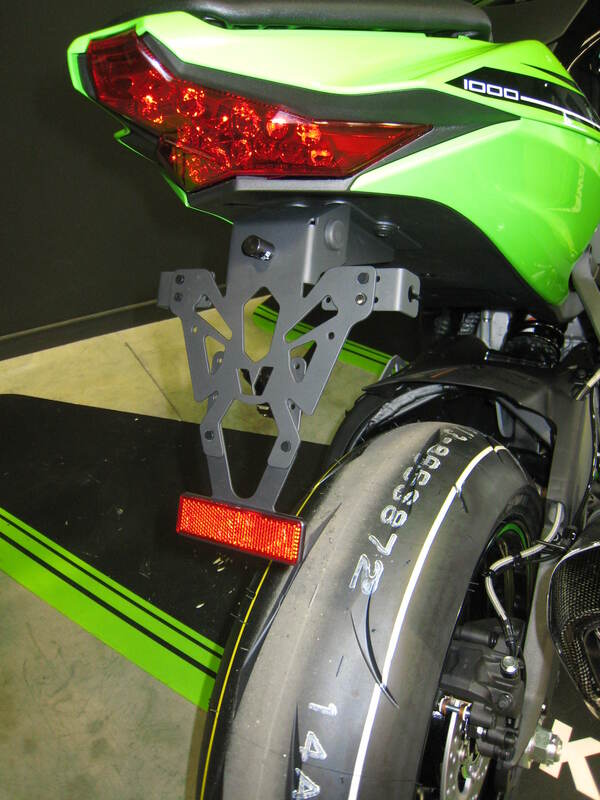 V Pièces d'immatriculation des pièces V Black Kawasaki ZX10R C8-SPK012