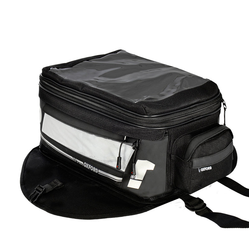 Oxford F1 grand sac de réservoir magnétique noir 18L OL441