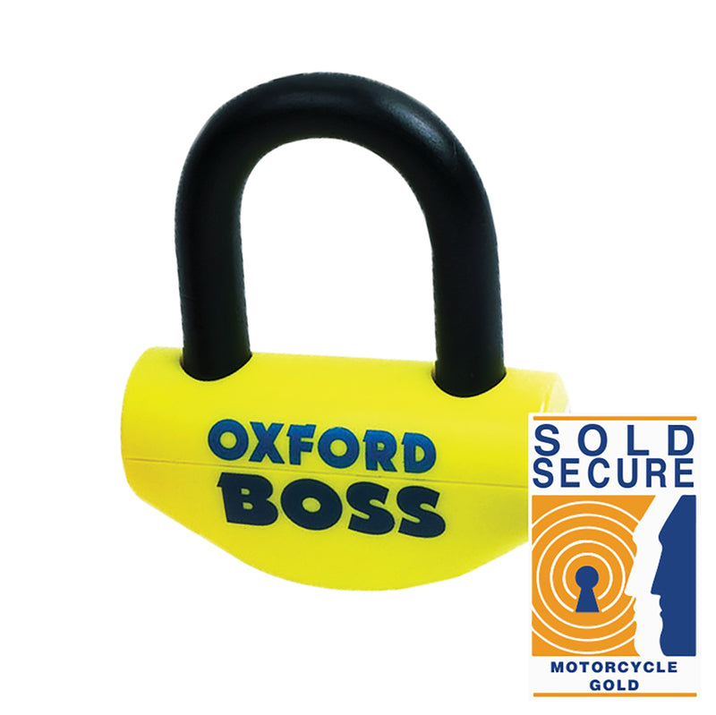 Oxford Big Boss Disc Lock - Ø16 mm jaune de 46