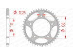 AFAM Steel standard Sprock arrière 10613 - 525