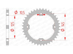 AFAM Steel standard Sproke 12407 - 520